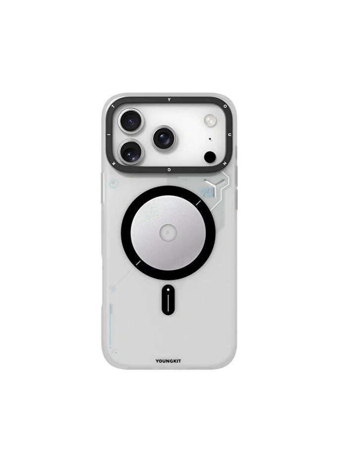 YOUNG KIT Youngkit Spy Series Magnetic Type For iPhone 17 Pro - Transparent - Image 1